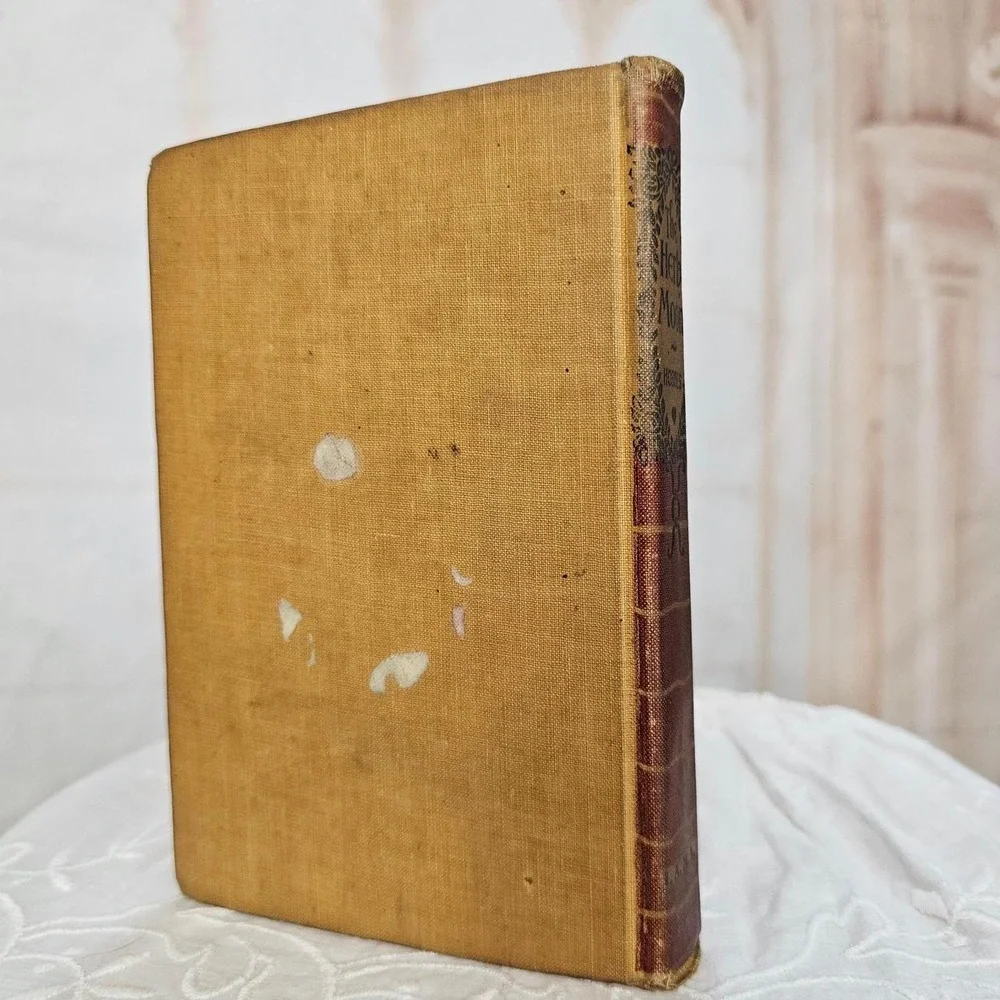 The Herb Moon John Oliver Hobbes Red Orange Antiquarian Novel Book 1901 Fantasy